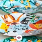 بشقاب با تم حیوانات جنگل