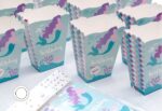 ظرف پاپ کورن با تم پری دریایی