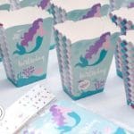 ظرف پاپ کورن با تم پری دریایی