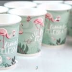 لیوان کاغذی تم فلامینگو