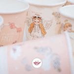 لیوان کاغذی تم فرشته های مهربون