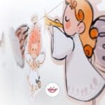 ریسه تولد تم فرشته های مهربون