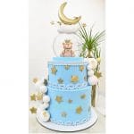 ماکت کیک خرس آبی