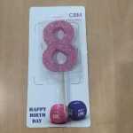 شمع اکلیلی عدد هشت