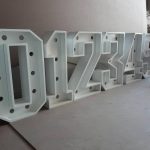 استند عدد چراغدار