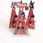 باکس گیفت هرمی پروانه دار دختر کفشدوزکی