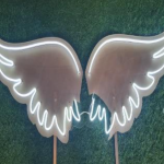 بال فرشته نئونی