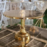 پایه کیک طلایی