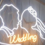 نئون پلکسی جشن عروسی (Wedding Party)