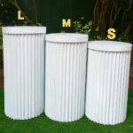 میز استوانه شیاردار