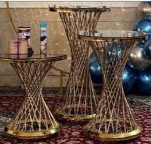 میز حصیری حجیم