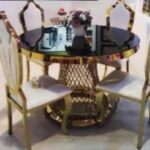 میز پذیرایی یونانی (طرح حصیری)