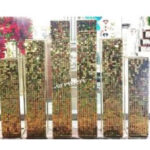 بکگراند باکس مکعبی یک طرف صورتی