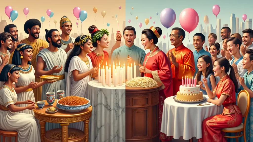 تاریخچه جشن تولد