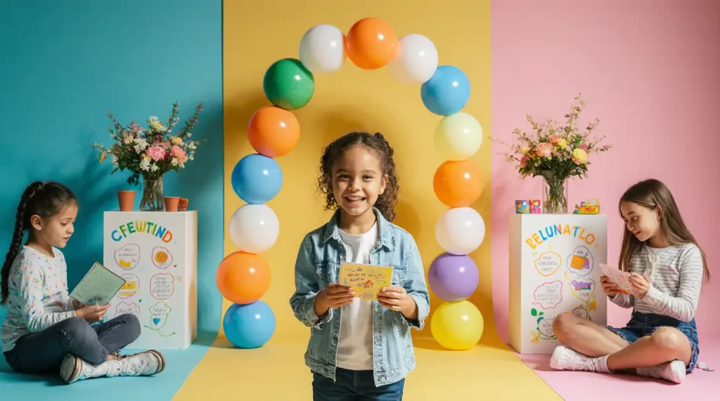 روانشناسی رنگ در دکوراسیون جشن تولد: چگونه رنگ‌ها بر روحیه کودک تأثیر می‌گذارند