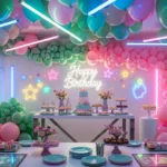 ترند رنگ‌های جشن تولد ۲۰۲۵ با ترکیب پاستلی و نئونی