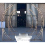 طاق ورودی طرح نیم دایره دوبل