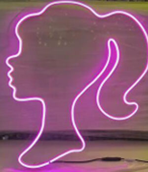 نئون پلکسی باربی