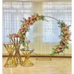 بکگراند دایره رنگ کوره ای