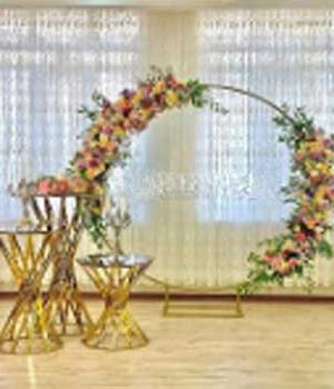 بکگراند دایره رنگ کوره ای