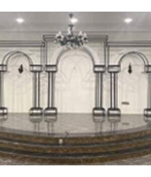 طاق کسری طرح ستونی