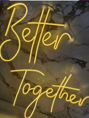 نئون پلکسی Better together