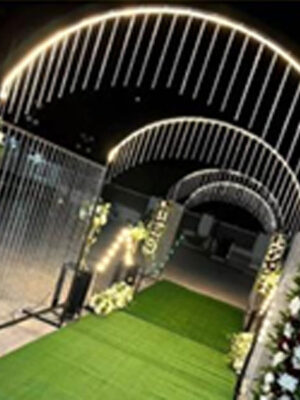 تونل ورودی قوسدار