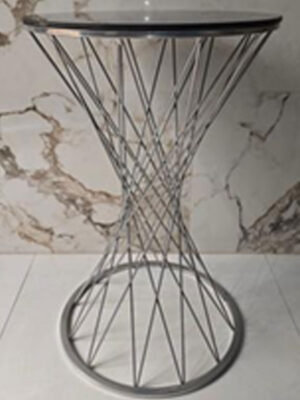میز حصیری رنگ کوره ای