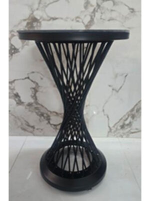 میز حصیری حجیم رنگ کوره ای
