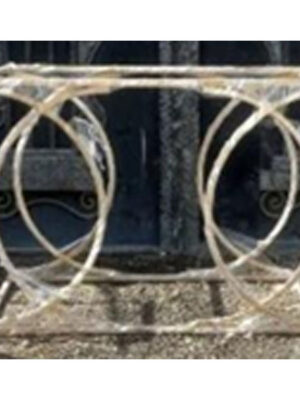 میز وسط طرح دو نیم دایره