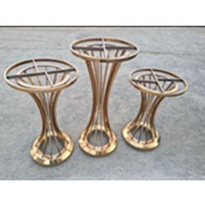 میز کمانی (آبکاری طلایی)